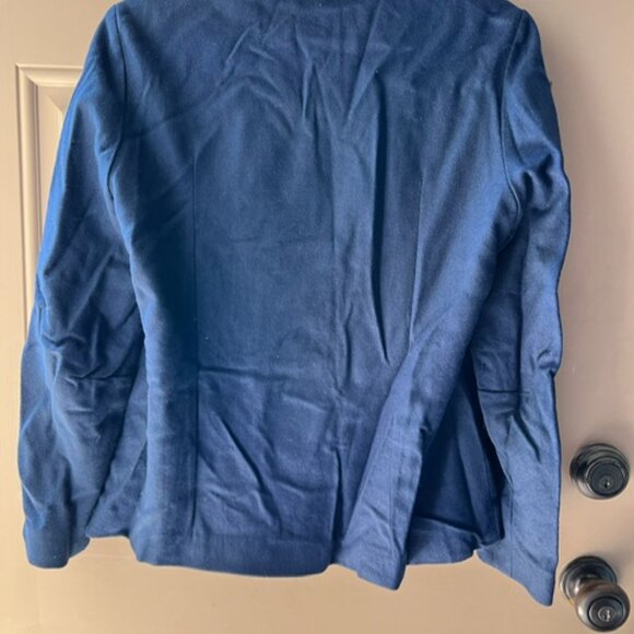 VTG Women's Blazer Royal Blue Size 13/14 - Picture 5 of 9
